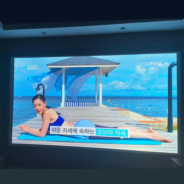 Anti-glare ALR Projection Screen 120/100/150 Inches Reflective Fabric Home Theater 4K LED TV Home Projection Screen