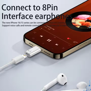 Adaptateur USB C Dongle Audio IP Écouteurs Casque <span class=keywords><strong>Convertisseur</strong></span> pour IP 16/15 Pro Max Samsung S25 pour Connecteur de Chargeur Audio Type C - Product Image 4