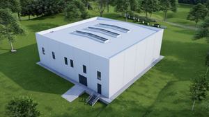 Edifício de Aviação Pré-fabricado de 200m, Estrutura de Aço para Renovação de <span class=keywords><strong>Hangar</strong></span> - Product Image 2