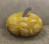 Nouveauté, vente flash, coussin décoratif en velours doux rembourré, personnalisé, de luxe, en forme de plante, feuille d'automne
