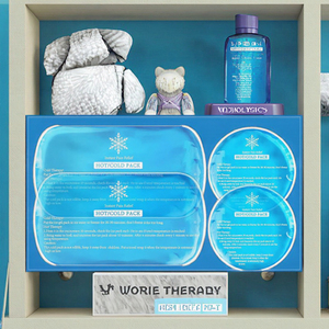 Compresse froide de couleur et de logo de gel personnalisables et sac de glace <span class=keywords><strong>en</strong></span> gel chaud réutilisable pour les blessures - Product Image 3