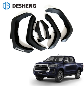 เปลวไฟบังโคลนสำหรับ Toyota HILUX <span class=keywords><strong>Revo</strong></span> <span class=keywords><strong>2020</strong></span> + ถึงปัจจุบันรถกระบะอุปกรณ์เสริมรถยนต์ซุ้ม<span class=keywords><strong>ล้อ</strong></span> - Product Image 1