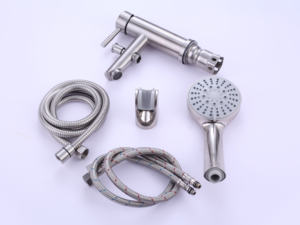 Robinets mitigeurs de lavabo en acier inoxydable 304, lever le robinet de lavabo à trou unique, robinet de lavabo <span class=keywords><strong>avec</strong></span> <span class=keywords><strong>douchette</strong></span> de bonne qualité - Product Image 6