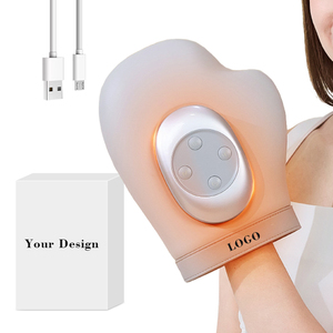 Massaggiatore per Corpo, Dita e Polso con 3 Modalità e 3 Intensità, Guanti Elettrici per Massaggio Mani in PU+ABS+TPU - Product Image 3