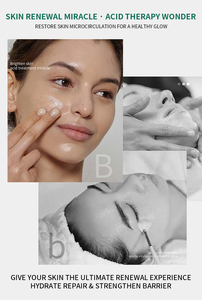 Suero Exfoliante Químico Facial con Ácido Glicólico, Láctico y <span class=keywords><strong>AHA</strong></span>/BHA, Solución Anti Poros, Aclarante Triple Ácido, Venta al Por Mayor OEM - Product Image 5