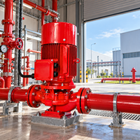 Penjualan Langsung Pabrik Pompa Pemadam Kebakaran Tekanan Tinggi XBD L Model Lengkap untuk Sistem Pasokan Air Hidran Kebakaran dan Sprinkler