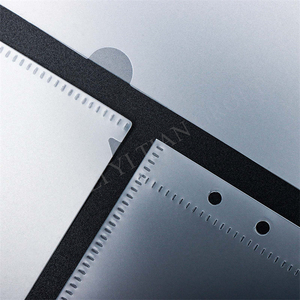 <span class=keywords><strong>A5</strong></span> A6 <span class=keywords><strong>A7</strong></span> Frosted PP tiền mặt phong bì bên tải zipperless Tiền Phong bì Pouch rời lá 6 lỗ tiền mặt Ngân sách phong bì túi - Product Image 5