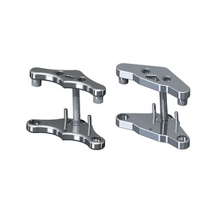 Horquillas de abrazadera triple de aluminio <span class=keywords><strong>CNC</strong></span> Piezas de motocicleta OEM Mecanizado personalizado - Product Image 6