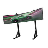 Soporte de Brazo para Pantalla de Simulación de Carreras, Soporte para Monitor de Pantalla Única, Soporte de Brazo Triple para Monitor de TV, Soporte de Brazo Triple para Simulación de Carreras