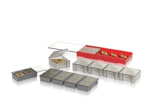 Carbide <strong>Insert</strong> <strong>Plastic</strong> Grid Box Tube Packaging with <strong>Plastic</strong> Lids - Product Image 6