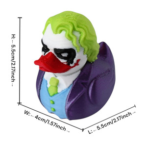 Vashine 3D In Đầy Màu Sắc PLA Thân Thiện Với Môi Vật Liệu Trẻ Em Joker Vịt Đồ Chơi Trang Trí Nội Thất Bộ Sưu Tập Chú Hề Đồ Trang Trí - Product Image 6