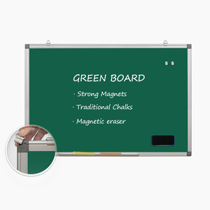 Cadre en aluminium <span class=keywords><strong>Tableau</strong></span> à <span class=keywords><strong>craie</strong></span> magnétique <span class=keywords><strong>Tableau</strong></span> d'écriture de messages <span class=keywords><strong>Vert</strong></span> Noir <span class=keywords><strong>Tableau</strong></span> en classe - Product Image 2