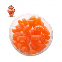 Bonbons Halal de Chine, saveur fruitée acidulée, 1kg, bonbons gélifiés moelleux saveur orange acidulée pour emballage en sachet