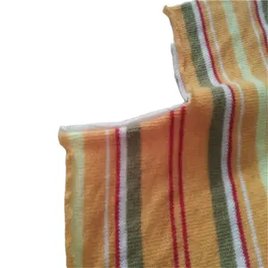 Một bên bông sọc Jersey hai lớp bông Interlock Jacquard đan Doule bên lớp bông vải cho bé