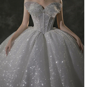 Vestido <span class=keywords><strong>de</strong></span> <span class=keywords><strong>Novia</strong></span> Principal Estilo Francés <span class=keywords><strong>2022</strong></span> Nuevo <span class=keywords><strong>Para</strong></span> <span class=keywords><strong>Novia</strong></span> Verano Confección <span class=keywords><strong>de</strong></span> Alta Calidad Pecho Tren Largo Tallas Pequeñas y Grandes - Product Image 4