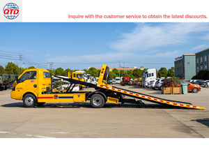 Nouveau camion <span class=keywords><strong>de</strong></span> remorquage diesel Dongfeng 4 tonnes, bleu, avec permis |   Plateforme manuelle <span class=keywords><strong>de</strong></span> 5,3 m à double commande latérale |   pour le <span class=keywords><strong>transport</strong></span> <span class=keywords><strong>de</strong></span> véhicules <span class=keywords><strong>de</strong></span> secours routier - Product Image 2