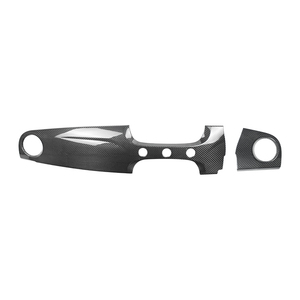 Fibra de carbono ES, los lados izquierdo y derecho del panel de instrumentos (unidad derecha) para accesorios interiores Fiat 595 Abarth - Product Image 1