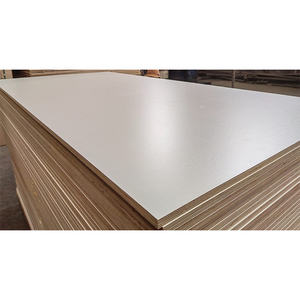 Tablero de MDF Q de 4x8, 3mm, 12mm, 16mm, 18mm, Lámina de MDF Recubierta de Melamina Blanca para Muebles de Interior, Aprobado por <span class=keywords><strong>FCS</strong></span> - Product Image 2