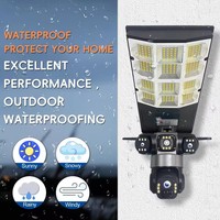 Nueva Cámara de Seguridad Solar para Exteriores V380 de 12MP con Luz LED de 450W, Red IP, PTZ, Detección de Movimiento, Inalámbrica, con SIM 4G, IP66