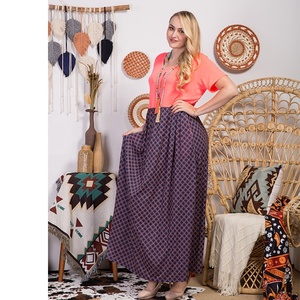 <span class=keywords><strong>Robe</strong></span> <span class=keywords><strong>longue</strong></span> grande taille décontractée à imprimé léopard et blocs de couleur pour femmes rondes – Vente en gros - Product Image 6