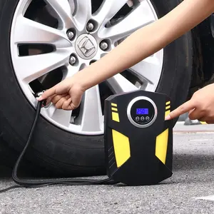 FIREEGG新设计12v便携式电动空气压缩机轮胎充气泵150PSI汽车轮胎充气泵