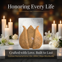 Urna Funeraria de Cerámica de Alta Calidad con Forma de Semilla para Mascotas, Contenedor de Cenizas Conmemorativas, Recuerdo Funerario, Porcelana Hecha a Mano para Perros y Gatos