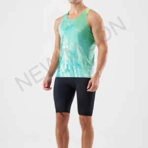 Chaleco Deportivo Personalizado Ligero para Maratón, de Secado Rápido, 100% Poliéster, con Estampado por Sublimación, para Hombre - Product Image 3