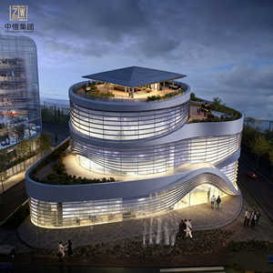 Hochhaus bau Vorgefertigte Stahl konstruktion Einkaufs zentrum Supermarkt Werkstatt gebäude ISO 9001 zertifiziert - Product Image 1