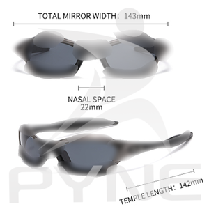 Lunettes de soleil unisexes de haute qualité, de marque de luxe, avec protection UV, lunettes de sport, lunettes de soleil pour hommes et femmes avec logo - Product Image 2