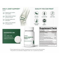 Comprimés de Glucosamine, Chondroïtine et Calcium FMI – Soutien Articulaire, Complément Nutritionnel pour la Santé Osseuse – Vente en Gros, OEM, Marque Privée