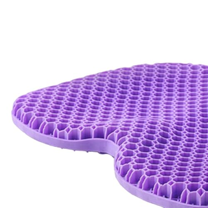 Cooling Gel Seat Cushion Honeycomb Breathable Pressure Relief <b>Pad</b> for Office <b>Chair</b> Car Medical Grade Coccyx Support - Product Image 3