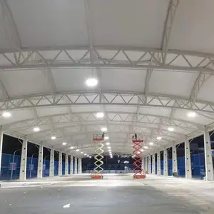 Steel Fram Outdoor Basketball Court Stadium Sporting Canopy Cover Roof Tensile Structure