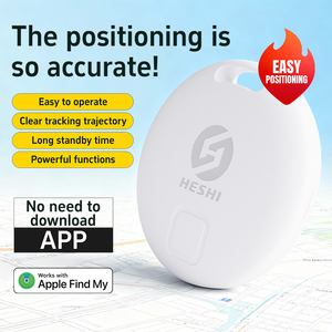 อุปกรณ์ติดตามป้องกันการสูญหายค้นหาแท็ก MFI สมาร์ทแท็กติดตาม BLE ตัวค้นหากุญแจและตัวระบุตำแหน่งสินค้าสำหรับกุญแจกระเป๋าเงิน iOS GPS - Product Image 1