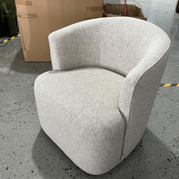 Meubles de salon de luxe, style français, design contemporain antique, fauteuil rembourré Bauhaus, fauteuil lounge nordique