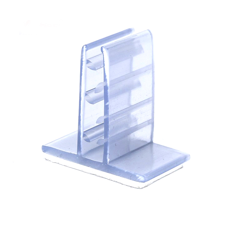 Полки супермаркета клей ПВХ пластика закругленный Стекловолоконный стикеры тонкая пластина для указания информации о товаре держатель этикетки