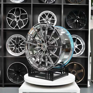 Hợp kim nhôm tùy chỉnh <span class=keywords><strong>Chrome</strong></span> vành 16 17 18 19 20 21 22 inch 5x114.3 5x112 5x110 5x120 sâu lõm bánh xe bằng 722 tự động - Product Image 5