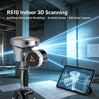 Pemindai Laser 3D Chcnav RS10 untuk Bangunan, Survei Genggam, Desain CAD, Pemetaan Terestrial, Pemetaan Bangunan Premium, AI