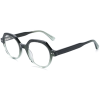 Elan Optical YB6309 – Monture de lunettes rétro ronde de qualité supérieure pour femme, en acétate, monture complète, grande quantité en stock