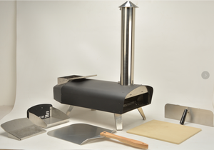 <span class=keywords><strong>Horno</strong></span> de pizza de carbón para exteriores, <span class=keywords><strong>horno</strong></span> de pizza de <span class=keywords><strong>madera</strong></span> con recubrimiento en polvo de alta temperatura, color negro - Product Image 2