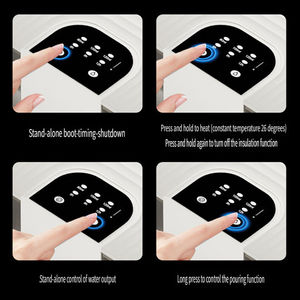 Dispenser Air Minum Hewan Peliharaan YG-YSX9 Tilt Pour, Desain Isi Ulang Tanpa Angkat, Pengoperasian Satu Tangan yang Mudah, Dispenser Mangkuk Air Anjing Kucing Anti Tumpah - Product Image 5