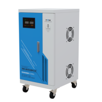 Régulateur/stabilisateur de tension automatique, moteur de servo, ac courant ac, 3 phases, SVC, 30kva, fabricant de puissance