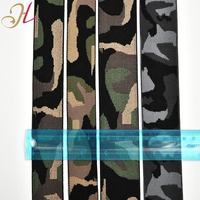 Bande élastique jacquard tissée en gros pour accessoires de couture de vêtements