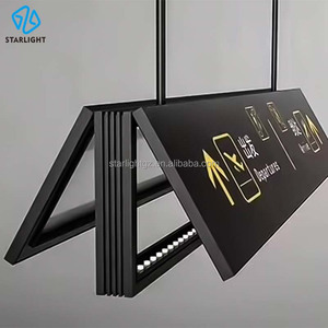 Dấu hiệu quảng cáo tùy chỉnh kích thước hộp đèn chỉ báo suway <span class=keywords><strong>LED</strong></span> Booth hiển thị hướng dẫn lightbox dấu hiệu - Product Image 1