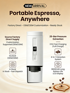 Cafetera Espresso Automática Inteligente Portátil <span class=keywords><strong>de</strong></span> 30 Bares, Recargable, para Viajes, con USB para Auto/RV y Uso Doméstico, con Soporte en <span class=keywords><strong>Español</strong></span> - Product Image 3
