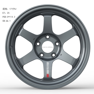 Roues forgées à lèvre profonde 5x112 5x114.3 18 pouces Nismo Jdm jantes de voiture réplique Volk Racing Te37 pour nissan GTR35 370z jantes 400z Tesla - Product Image 6