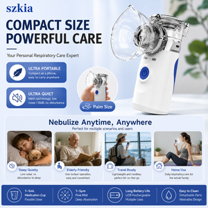 Nebulizzatore Ultrasonico Portatile |   Mini Atomizzatore Silenzioso a Rete per Casa e Viaggio - Product Image 3