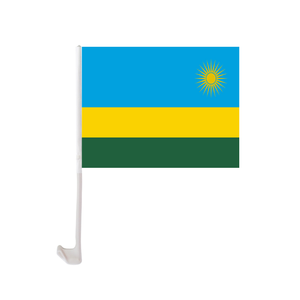 <span class=keywords><strong>Bandiera</strong></span> Auto <span class=keywords><strong>Ruanda</strong></span> 12x18 Pollici in Poliestere, <span class=keywords><strong>Bandiera</strong></span> Nazionale <span class=keywords><strong>Ruanda</strong></span> per Finestrino Auto, <span class=keywords><strong>Bandiera</strong></span> <span class=keywords><strong>Ruanda</strong></span> con Asta e Ventosa - Product Image 1