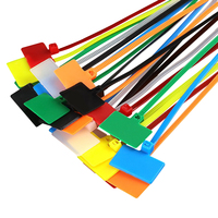 XJH - Etiquetas de Nylon Ecológicas con Certificación CE ROHS, Autoblocantes y Coloridas para Cables Eléctricos de 4-12 Pulgadas, 4*200