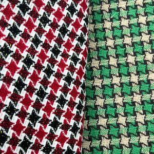 Textiles et usines tissu tweed <span class=keywords><strong>pied</strong></span> <span class=keywords><strong>de</strong></span> <span class=keywords><strong>poule</strong></span> tricot tissu tweed fait main pour <span class=keywords><strong>manteau</strong></span> femme - Product Image 2