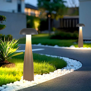 Outdoor Mushroom Lamp Solar Powered LED Garden Light Waterproof Lawn Decorative <b>Lighting</b> for Patio Yard <b>Landscape</b> - Product Image 5